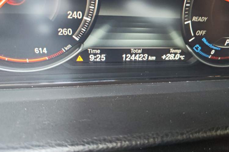 Used BMW 3 Series 2019 320Li M Sport Package Odometer Close Up