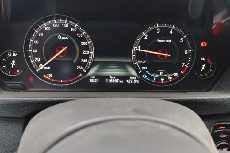 Used BMW 3 Series 2019 320Li M Sport Night Edition Odometer Close Up