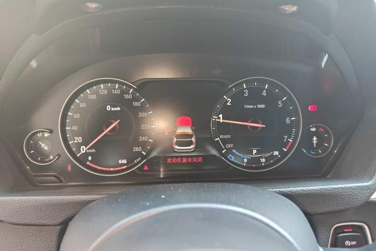 Used BMW 3 Series 2019 320i M Sport Night Edition Odometer Close Up