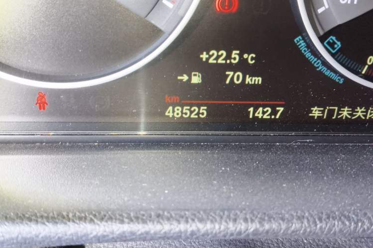 Used BMW 3 Series 2019 320i M Sport Package Odometer Close Up