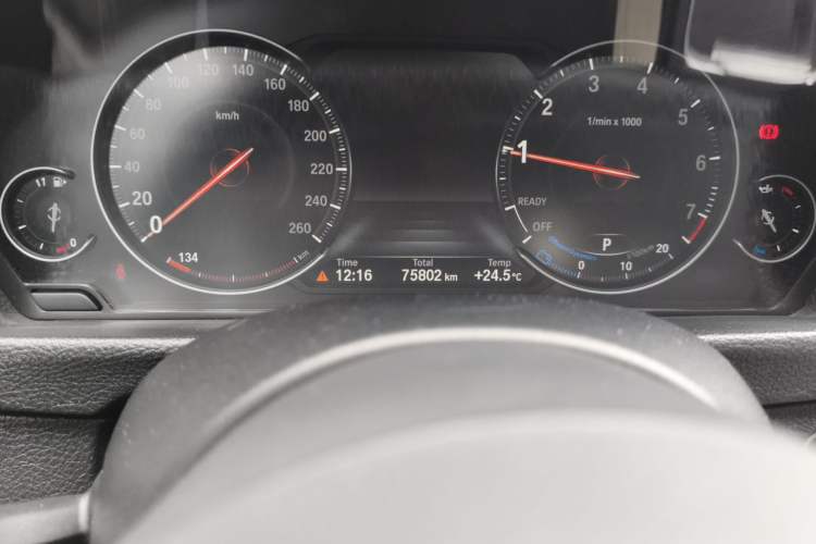 Used BMW 3 Series 2019 320Li M Sport Night Edition Odometer Close Up