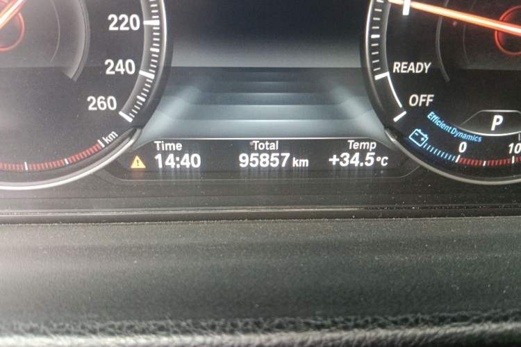 Used BMW 3 Series 2019 320Li M Luxury Package Odometer Close Up