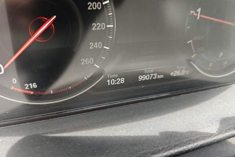 Used BMW 3 Series 2019 320Li M Luxury Package Odometer Close Up