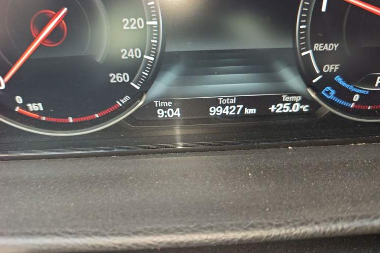 Used BMW 3 Series 2019 320Li M Sport Night Edition Odometer Close Up