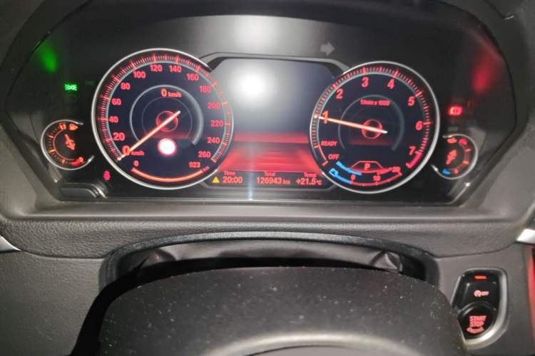 Used BMW 3 Series 2019 320Li M Sport Night Edition Odometer Close Up