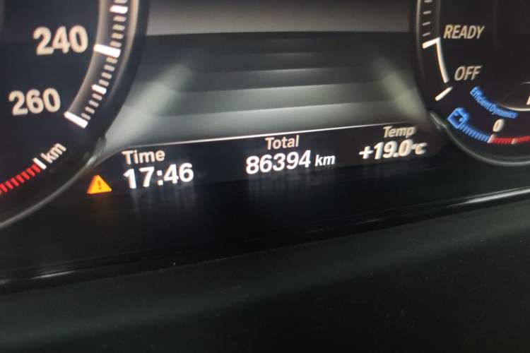 Used BMW 3 Series 2019 320Li M Sport Night Edition Odometer Close Up