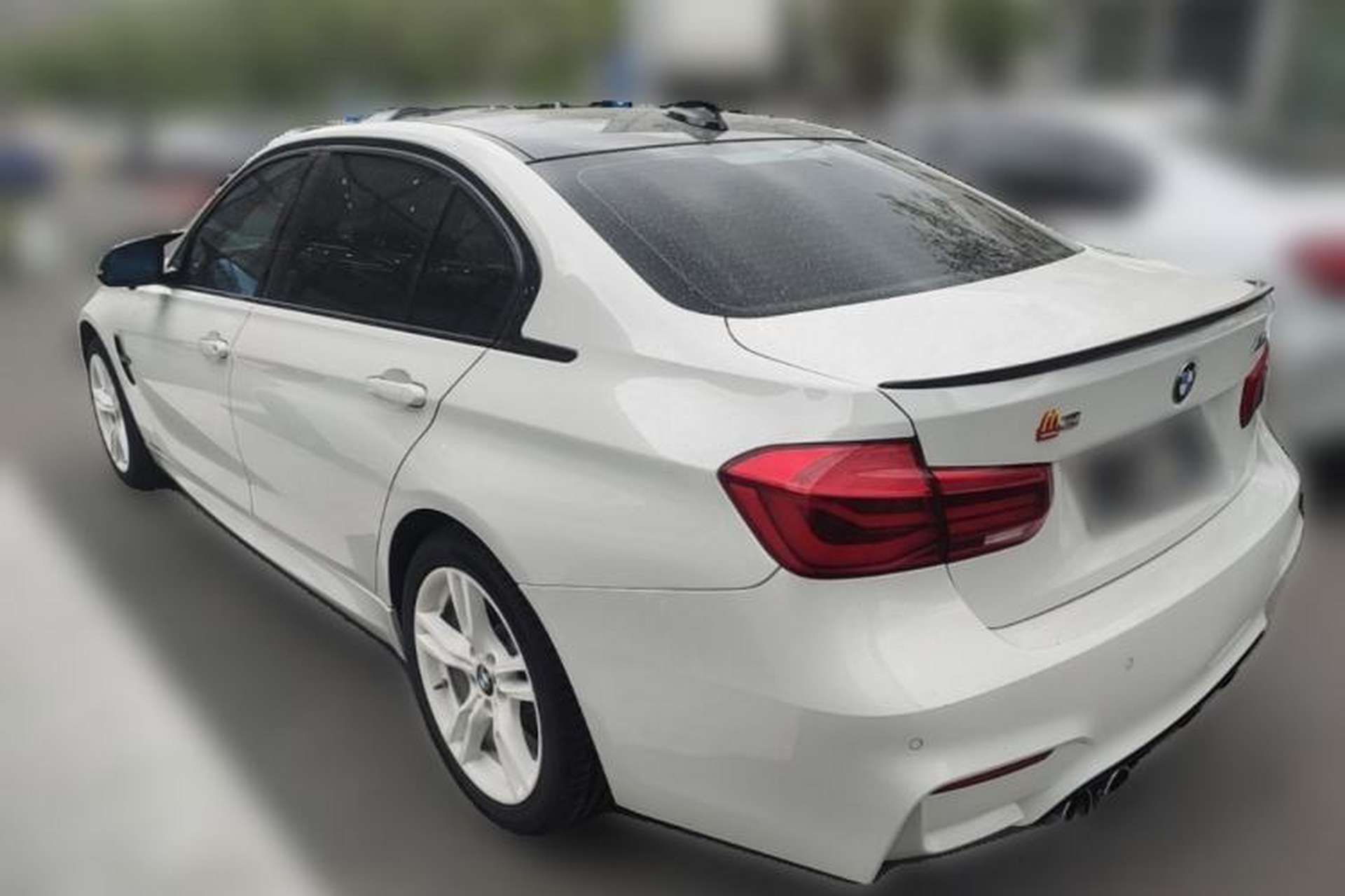 Used BMW 3 Series 2019 320Li M Sport Package Rear Left 45 Deg