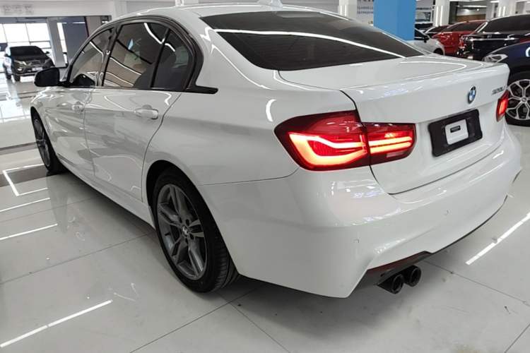 Used BMW 3 Series 2019 320Li M Sport Night Edition Rear Left 45 Deg