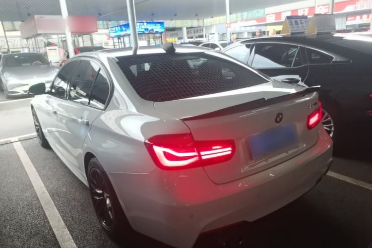 Used BMW 3 Series 2019 320i M Sport Night Edition Rear Left 45 Deg