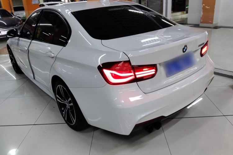 Used BMW 3 Series 2019 320i M Sport Night Edition Rear Left 45 Deg