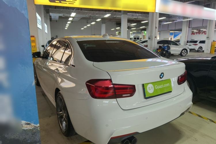 Used BMW 3 Series 2019 320Li M Sport Night Edition Rear Left 45 Deg