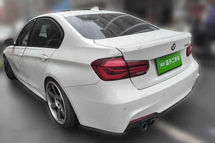 Used BMW 3 Series 2019 320i M Sport Night Edition Rear Left 45 Deg
