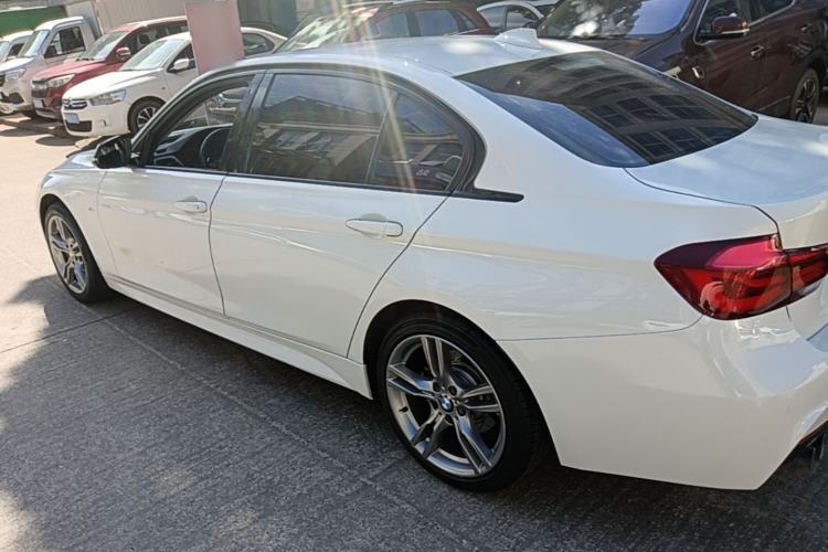 Used BMW 3 Series 2019 320Li M Sport Night Edition Rear Left 45 Deg