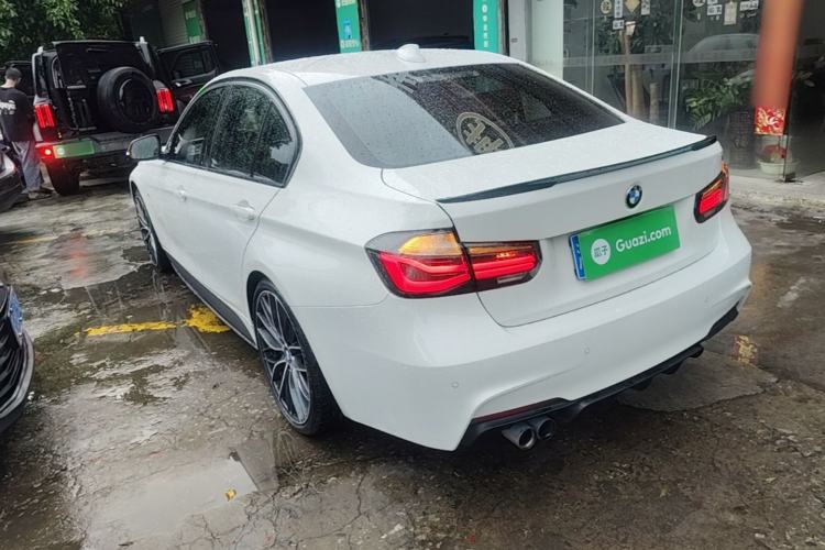 Used BMW 3 Series 2019 320i M Sport Night Edition Rear Left 45 Deg