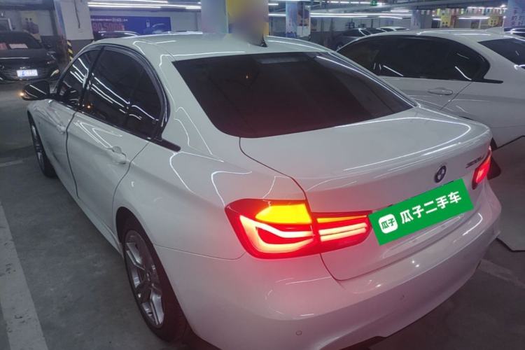 Used BMW 3 Series 2019 320Li M Sport Night Edition Rear Left 45 Deg