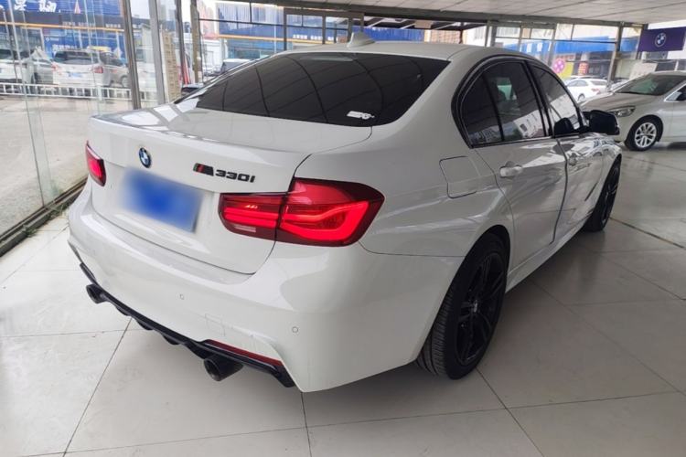 Used BMW 3 Series 2019 320i M Sport Night Edition Rear Right 45 Deg