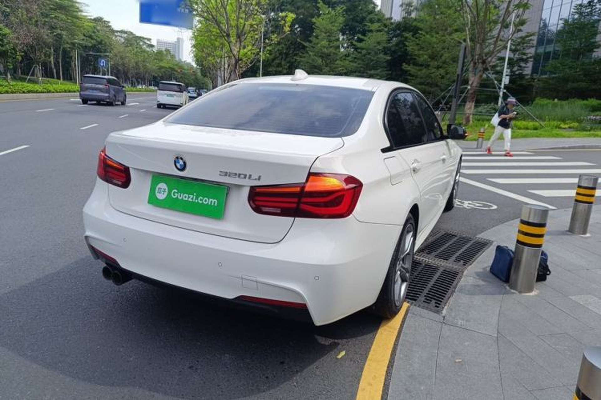 Used BMW 3 Series 2019 320Li M Sport Night Edition Rear Right 45 Deg