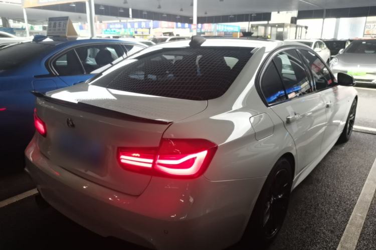Used BMW 3 Series 2019 320i M Sport Night Edition Rear Right 45 Deg