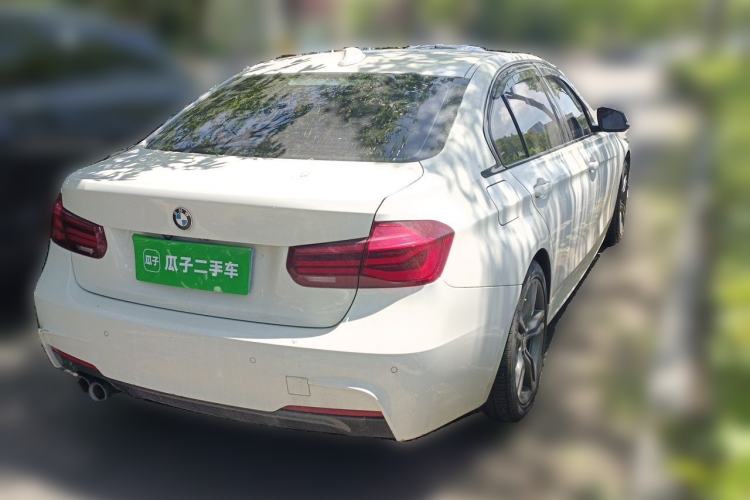 Used BMW 3 Series 2019 320Li M Sport Night Edition Rear Right 45 Deg