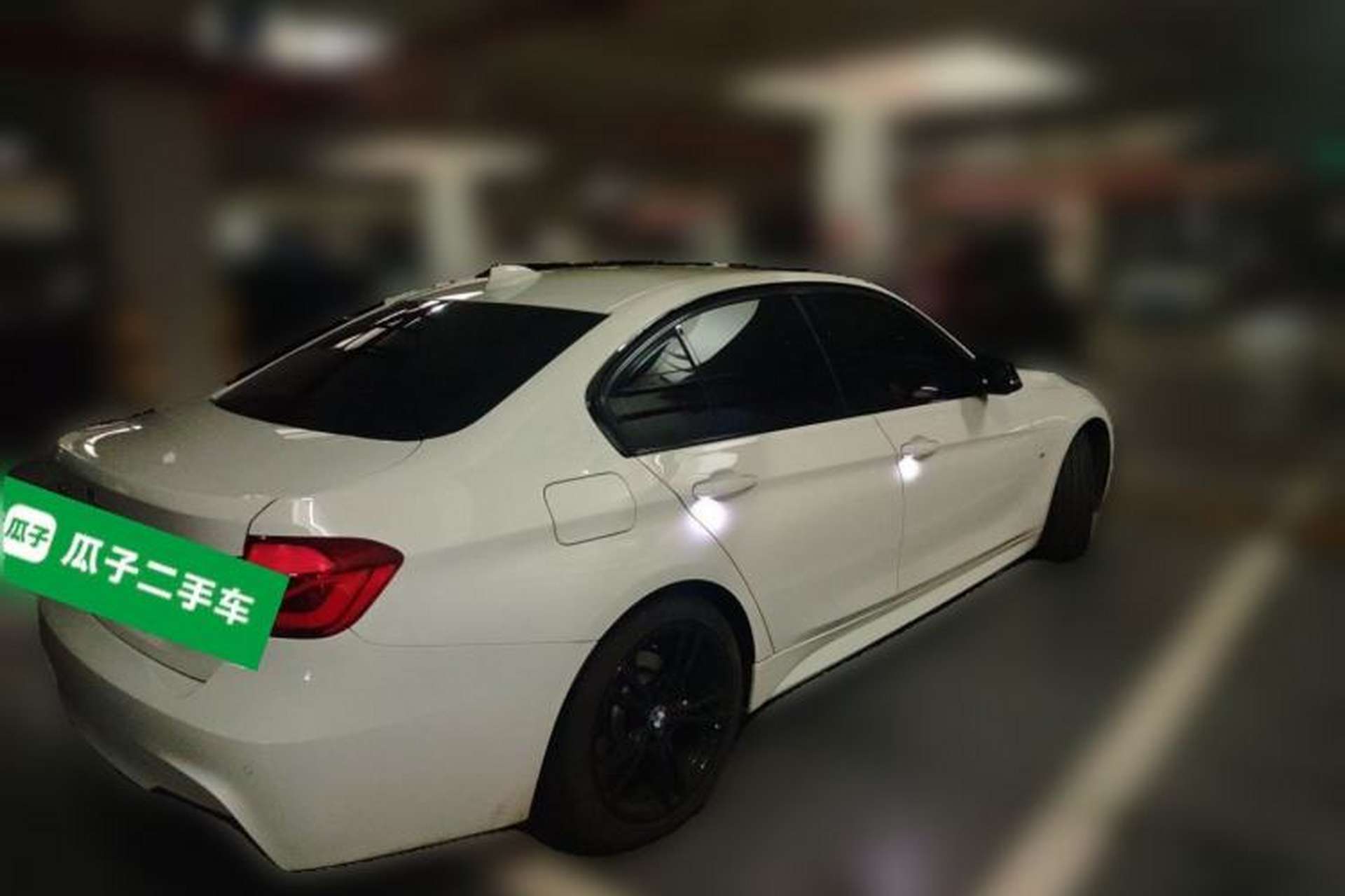 Used BMW 3 Series 2019 320i M Sport Night Edition Rear Right 45 Deg