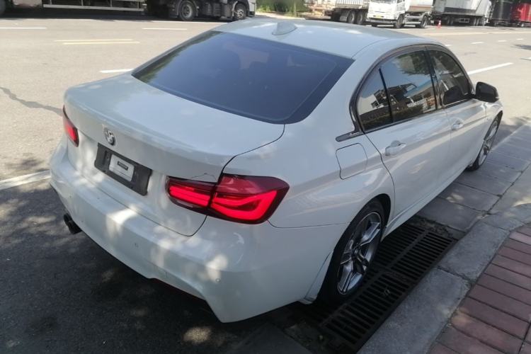 Used BMW 3 Series 2019 320Li M Sport Night Edition Rear Right 45 Deg