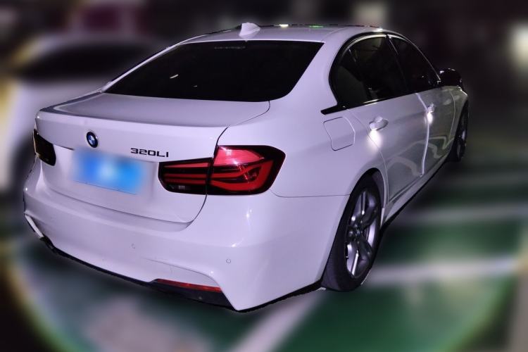 Used BMW 3 Series 2019 320Li M Sport Night Edition Rear Right 45 Deg