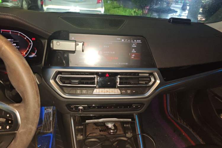 Used BMW 3 Series 2020 320Li M Sport Package Audio And AC Panel