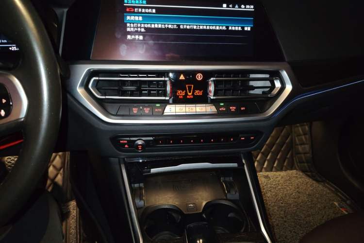 Used BMW 3 Series 2020 Restyled 325Li M Sport Package Audio And AC Panel