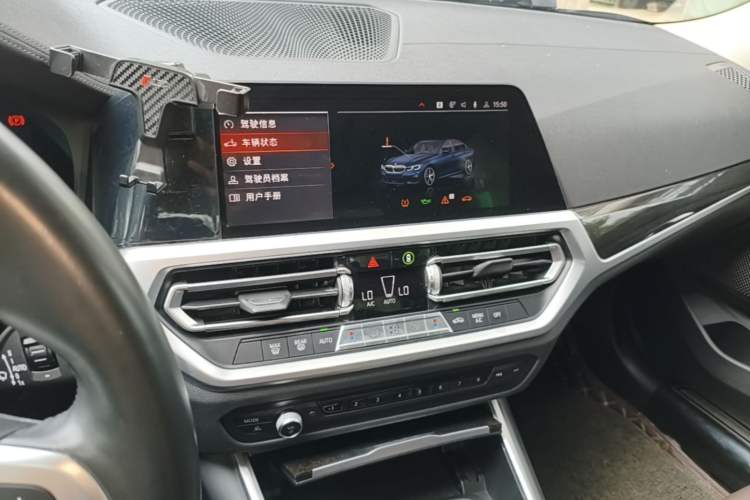 Used BMW 3 Series 2020 Restyled 325Li M Sport Package Audio And AC Panel