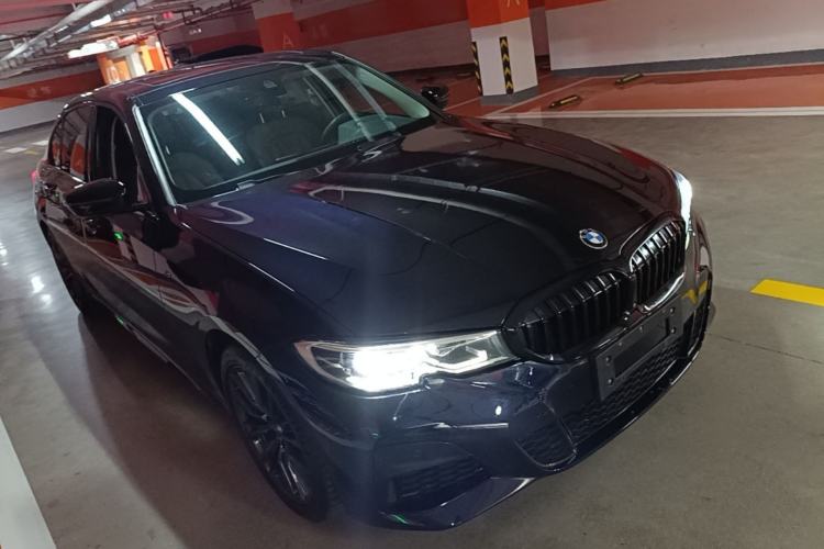 Used BMW 3 Series 2020 325Li M Sport Night Edition Package Front Right 45 Deg