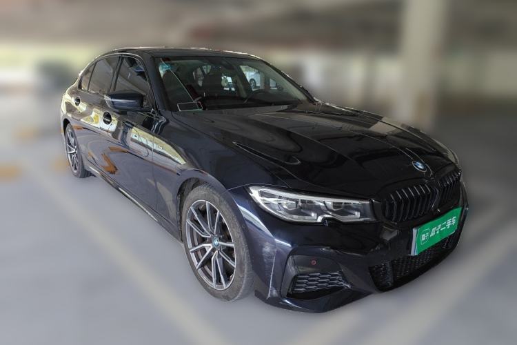 Used BMW 3 Series 2020 325Li M Sport Package Front Right 45 Deg