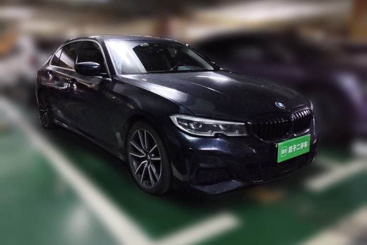 Used BMW 3 Series 2020 325Li M Sport Package Front Right 45 Deg