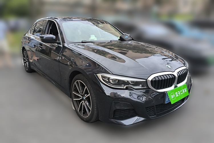 Used BMW 3 Series 2020 325Li M Sport Package Front Right 45 Deg