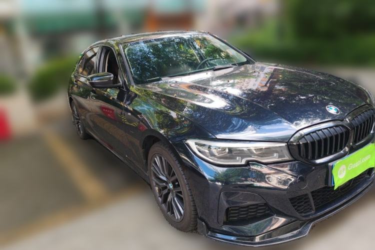 Used BMW 3 Series 2020 330Li xDrive M Sport Night Edition Front Right 45 Deg