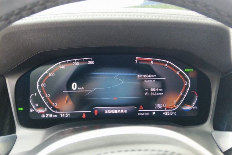 Used BMW 3 Series 2020 325Li M Sport Night Edition Package Instrument Cluster