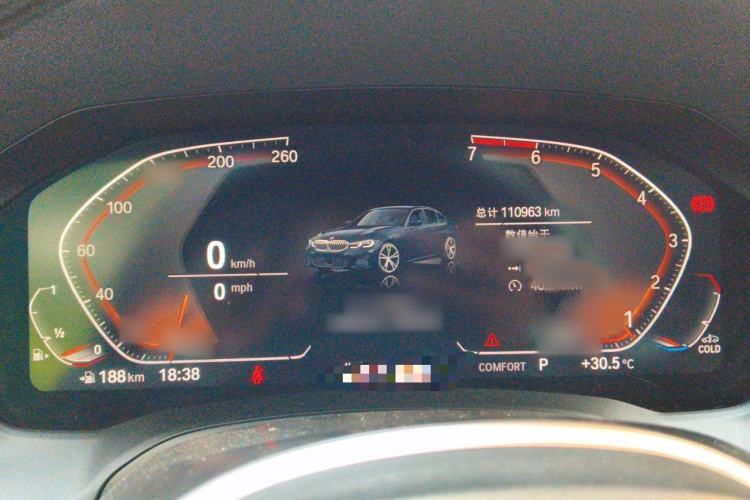 Used BMW 3 Series 2020 Facelifted 325Li M Sport Night Edition Package Instrument Cluster