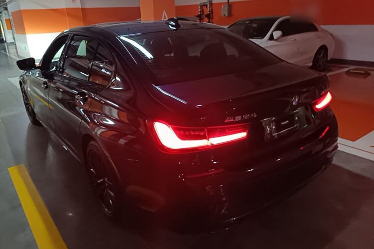 Used BMW 3 Series 2020 325Li M Sport Night Edition Package Rear Left 45 Deg