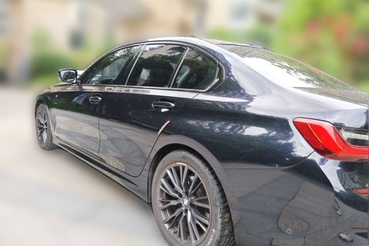 Used BMW 3 Series 2020 Restyled 325i M Sport Night Edition Package Rear Left 45 Deg