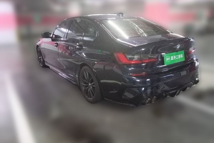 Used BMW 3 Series 2020 325Li M Sport Night Edition Package Rear Left 45 Deg