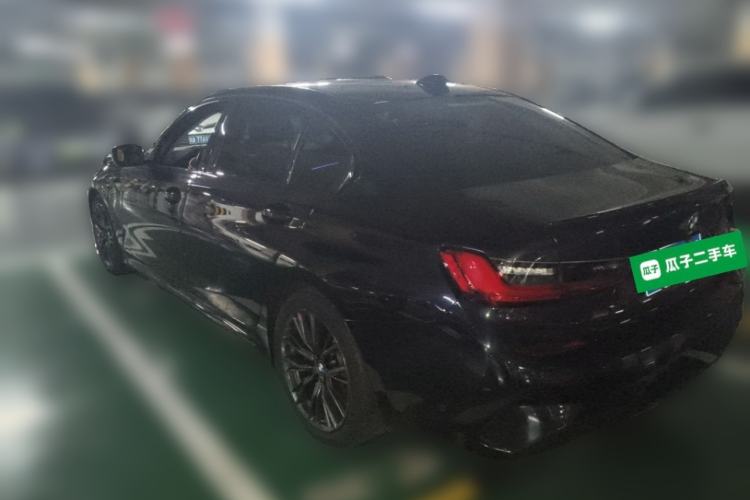 Used BMW 3 Series 2020 Facelifted 325Li M Sport Night Edition Package Rear Left 45 Deg