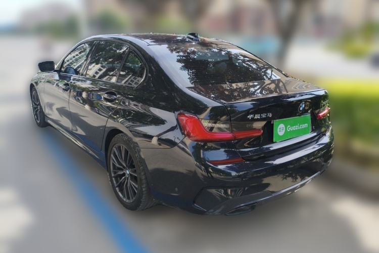 Used BMW 3 Series 2020 Facelifted 325Li M Sport Night Edition Package Rear Left 45 Deg