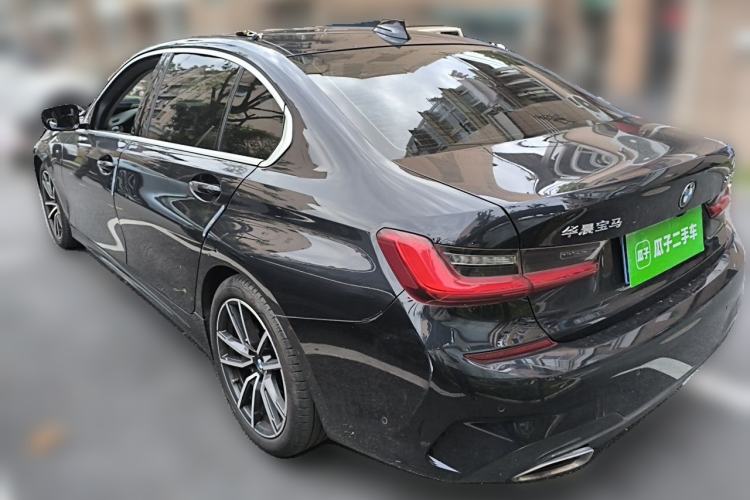 Used BMW 3 Series 2020 325Li M Sport Package Rear Left 45 Deg