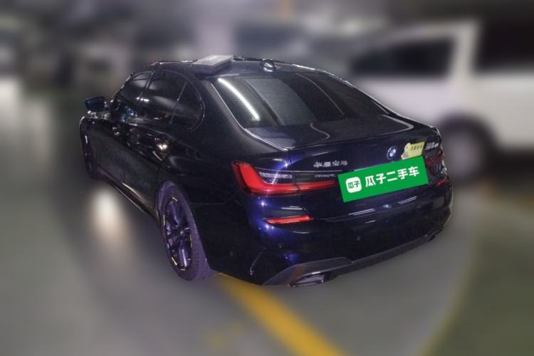 Used BMW 3 Series 2020 Facelifted 325Li M Sport Night Edition Package Rear Left 45 Deg