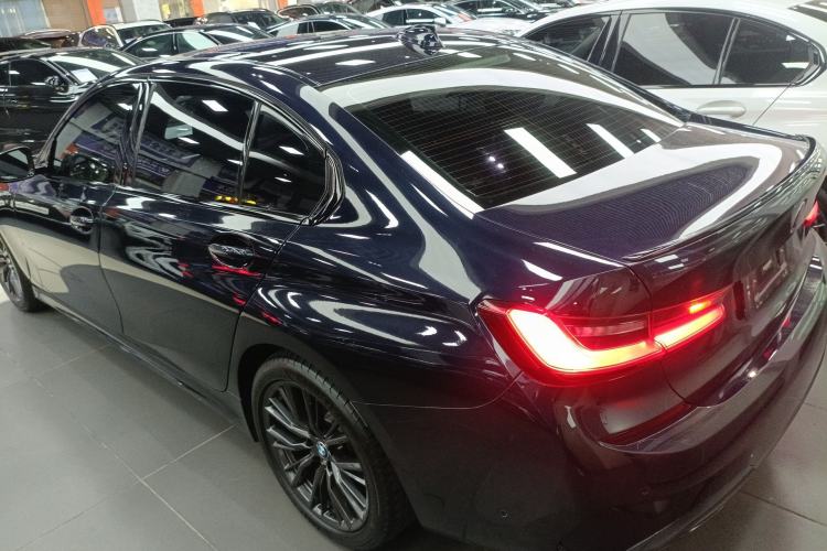 Used BMW 3 Series 2020 325Li M Sport Night Edition Package Rear Left 45 Deg
