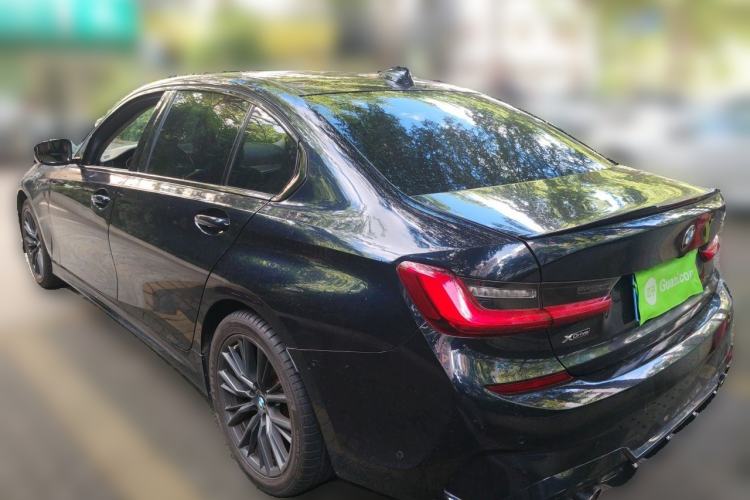 Used BMW 3 Series 2020 330Li xDrive M Sport Night Edition Rear Left 45 Deg