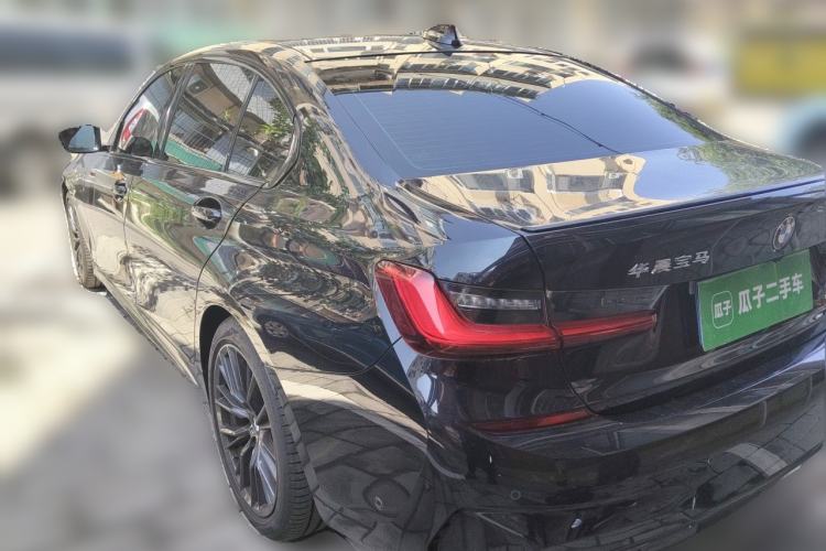 Used BMW 3 Series 2020 325Li M Sport Night Edition Package Rear Left 45 Deg
