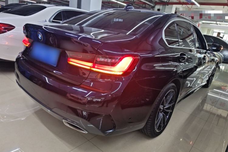 Used BMW 3 Series 2020 320Li M Sport Package Rear Right 45 Deg