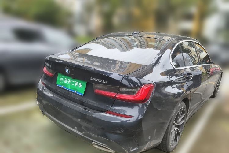 Used BMW 3 Series 2020 320Li M Sport Package Rear Right 45 Deg
