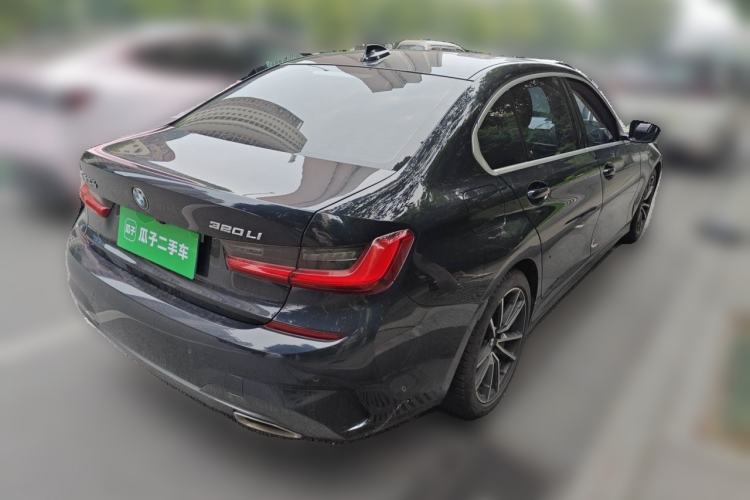 Used BMW 3 Series 2020 320Li M Sport Package Rear Right 45 Deg