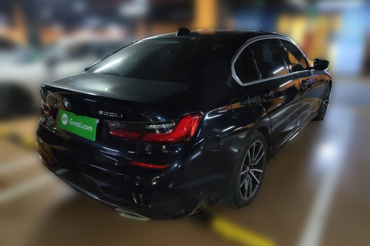 Used BMW 3 Series 2020 320Li M Sport Package Rear Right 45 Deg